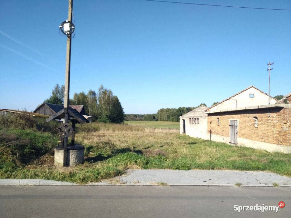 Sprzedam działkę siedliskową z zabudowaniami Romanów