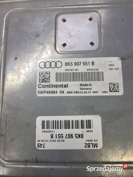 STEROWNIK SILNIKA AUDI A4 A5 A6 30 T 8K5907551B Przystajń