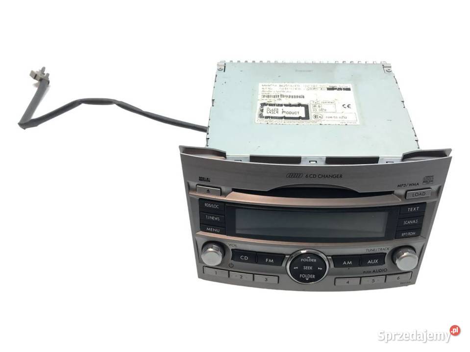 SUBARU OUTBACK IV LEGACY V 20092014 RADIO CD M3 świętokrzyskie