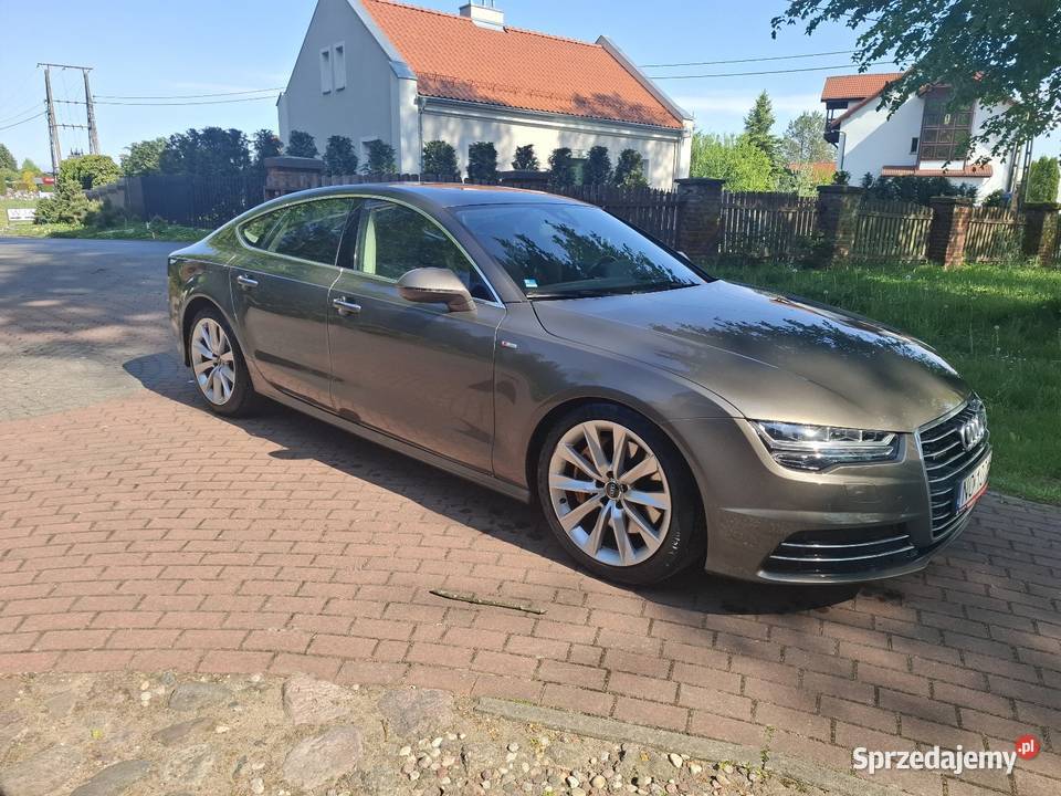 AUDI A7 Sline Jasna skóra44Zadbany