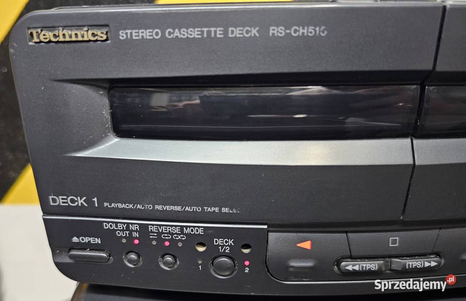 Magnetofon Deck Technics RSCH510 Kraków