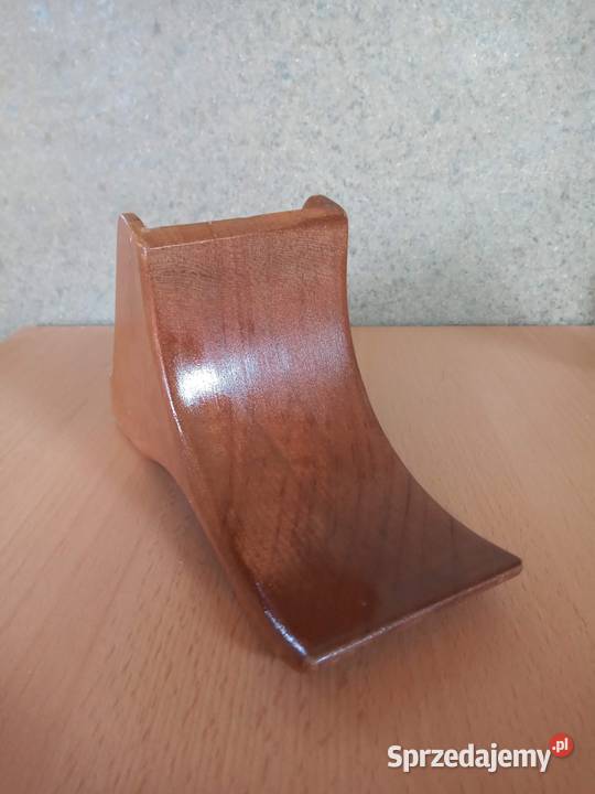 Drewniana podstawka pod telefon Podstawki i uchwyty Słupsk