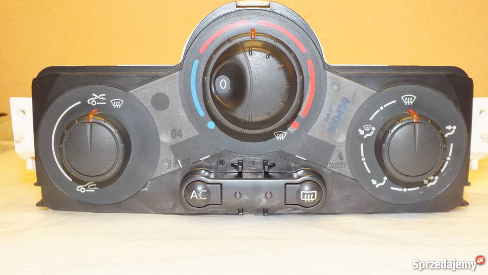 Panel sterowania nawiewem