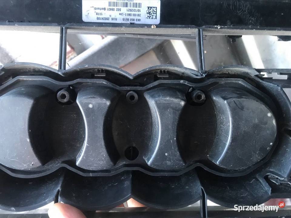 Grill listwa znaczek atrapy Audi A6 C8 Atrapy Rzeszów sprzedam
