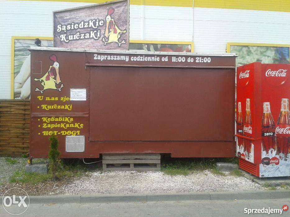 przyczepa gastronomiczna z wyposażeniem Przyczepy i naczepy Przyczepy i naczepy Bieruń