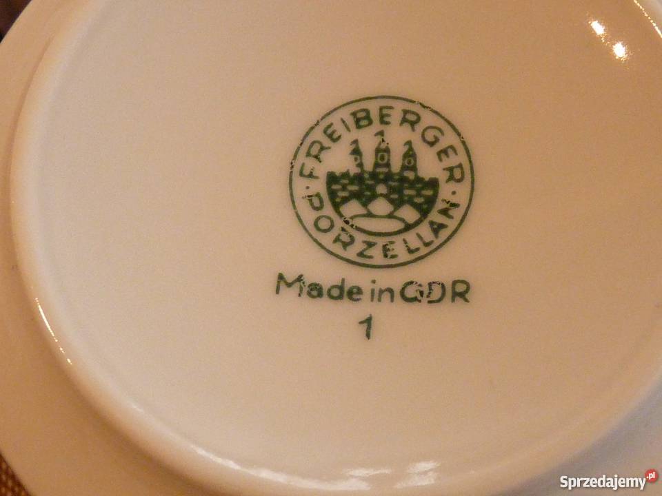 Freiberger Porzellan serwis kawowy Julia Unikat Marki