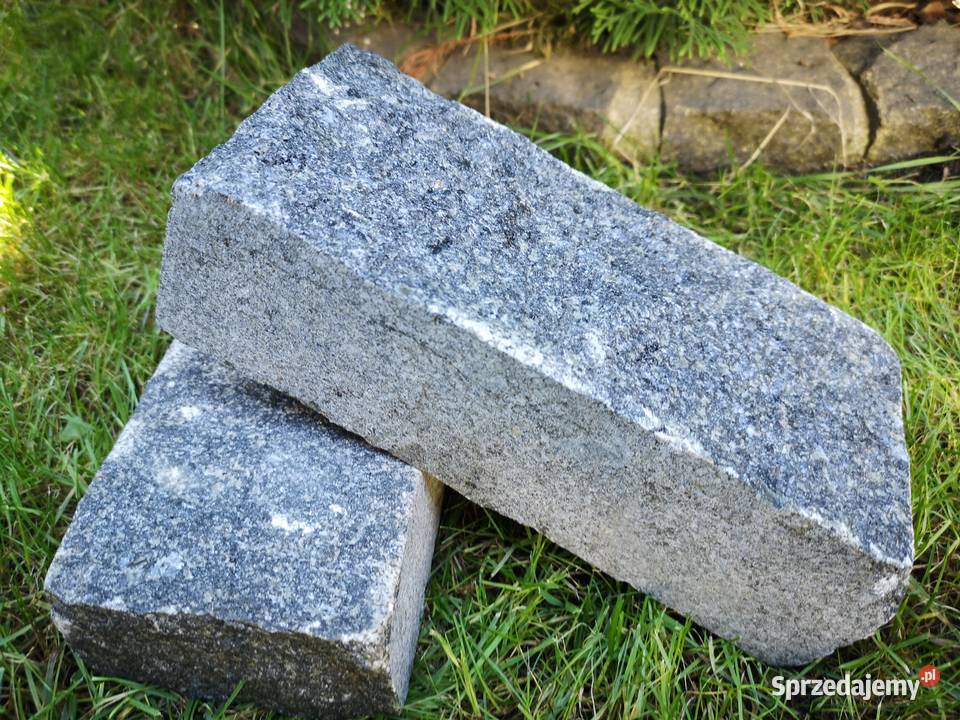 CZARNA kostka brukowa Granitowa na podjazdy Kielce