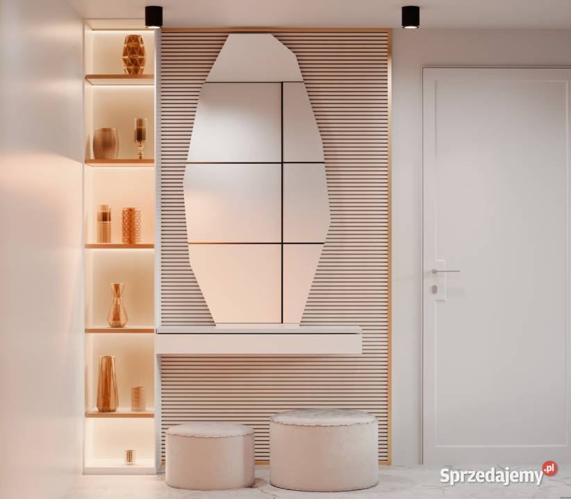 Lustro QUARTZ nieregularne dekoracyjne Warszawa