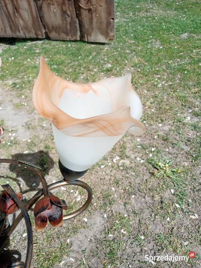 Żyrandol mosiężny 5 ramienny