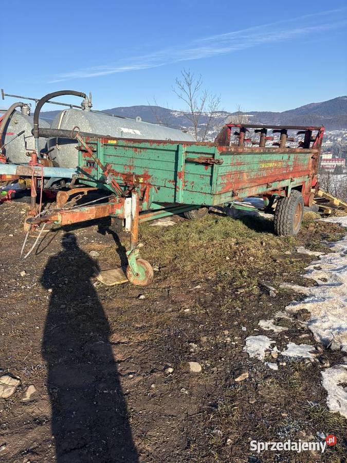 Rozrzutnik obornika pionowe walce Męcina sprzedam