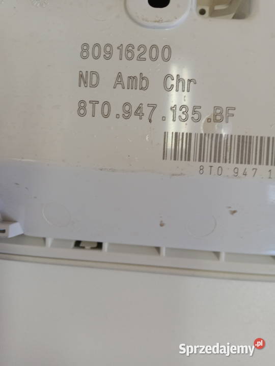 LAMPKA PODSUFITKI AUDI A4 B8 A5 8T 8T0947135BF Rakoniewice