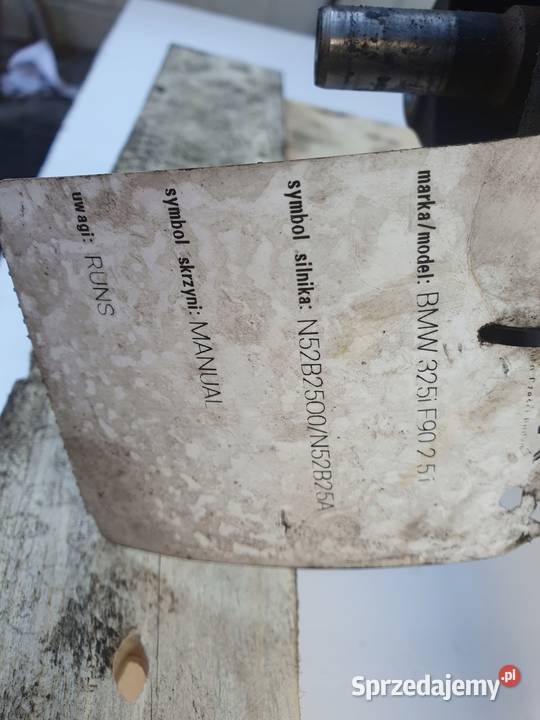 BMW E87 E90 E91 25 i MANUALNA SKRZYNIA BIEGÓW Rudka