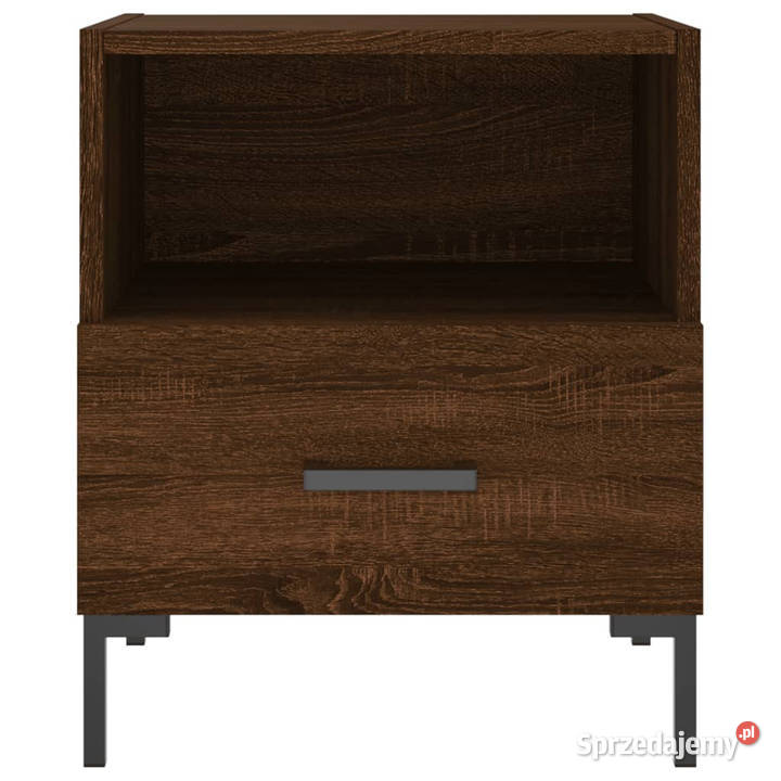 Szafki nocne 2 brązowy dąb 40x35x475 WM827451