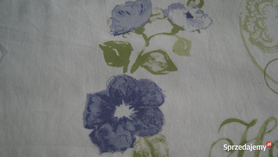 Firany shabby chic kwiaty napisy kplpiękne dolnośląskie Dobroszyce