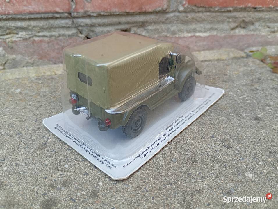 GAZ 69 Gazik deagostini 143 kultowe auta PRL Modelarstwo Warszawa sprzedam