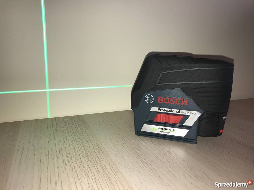Laser krzyżowy Bosch GCL 250CG akumulator 20Ah Narzędzia