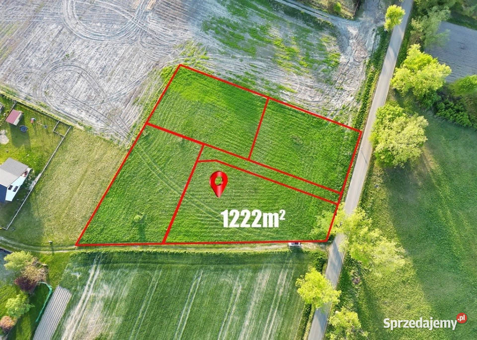 Działka budowlana Brzeszcze Piekarska 169000 PLN
