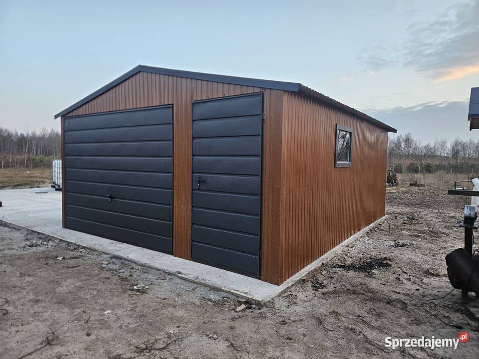 5x6 Garaze Blaszane Garaż Blaszany Blaszak Tarnów