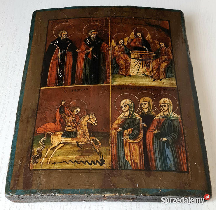 Ikona czteropolowa 0057 mazowieckie