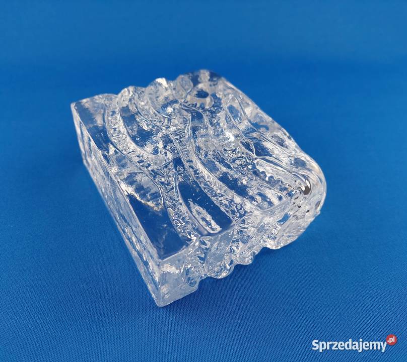 INGRID Glasshtte Blockkristal wazon Ice Block Poznań