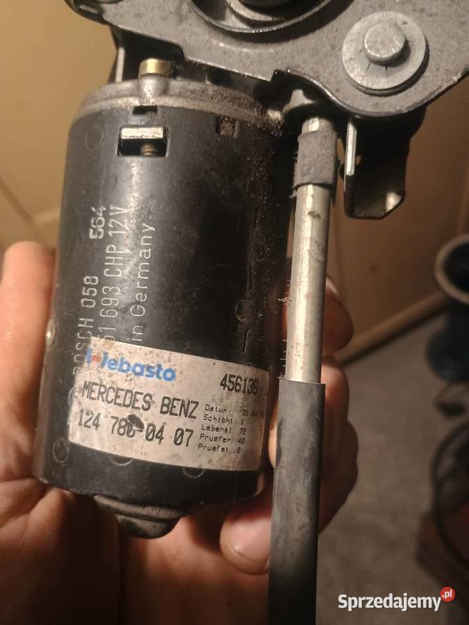 Silnik szyberdachu Mercedes E124 Webasto Szczecin