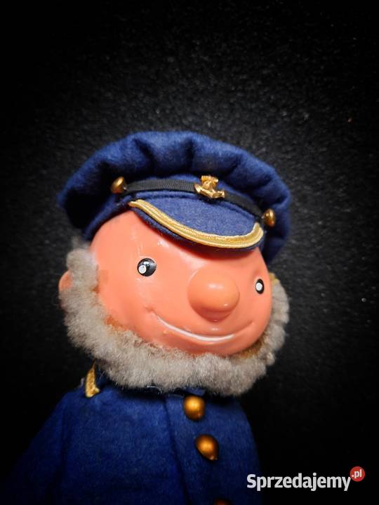 Vintage lalka marynarz kapitan PRL Ddr Nrd Dla Dziecka Nowy Sącz