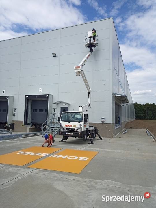 Usługi Podnośnikiem koszowym 20m Zwyszka Łask