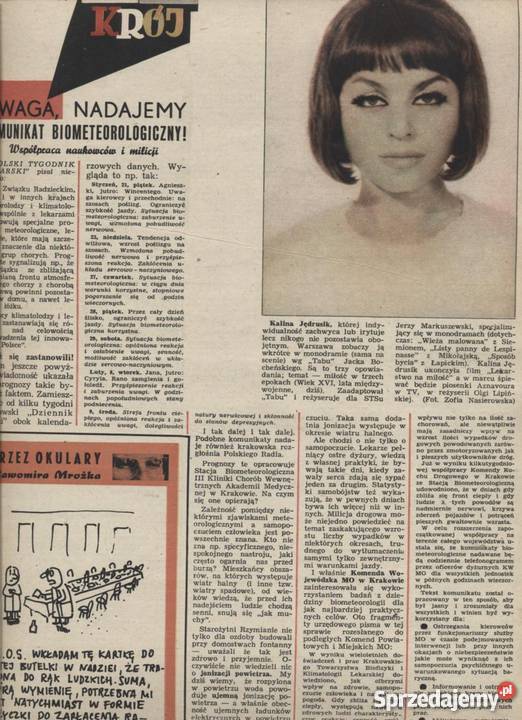 Przekrój 1966 zachodniopomorskie Szczecin