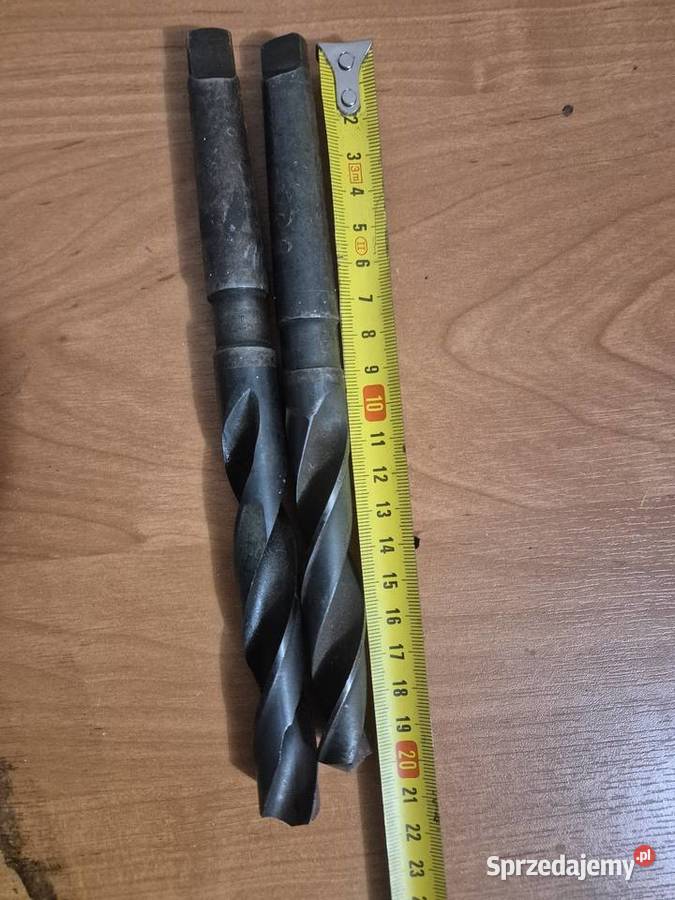 Używane wiertła do metalu HSS NWKC f18 długość Wiertła śląskie