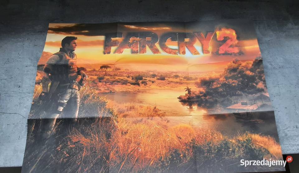 Mapa z gry Far Cry 2 stan idealny Koszalin