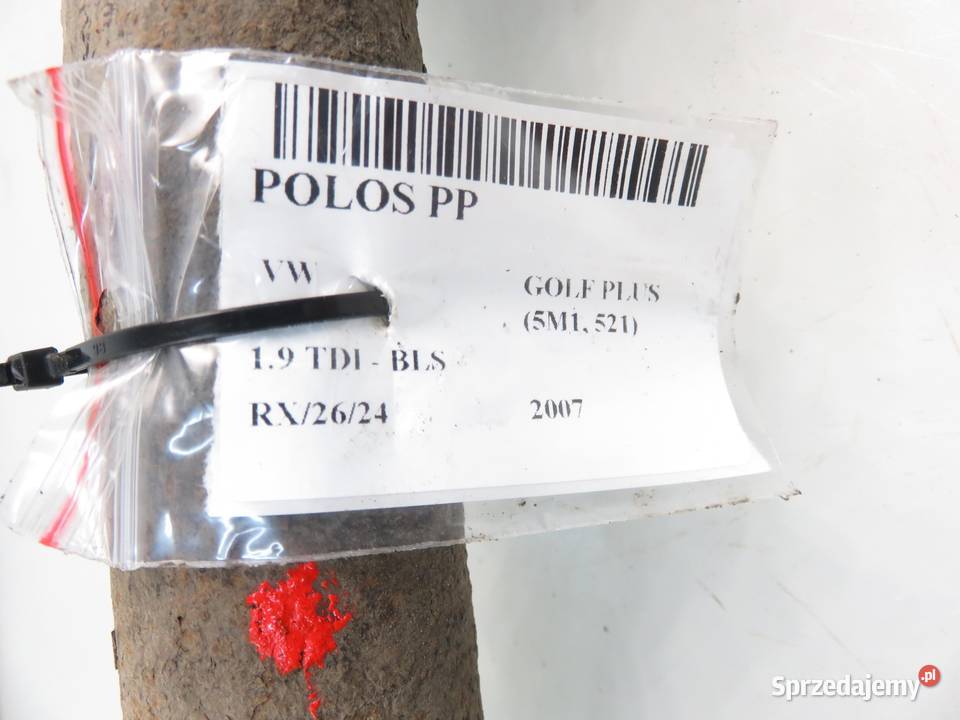 PÓŁOŚ PRAWA PRZEDNIA VW GOLF PLUS 19 TDI osobowe