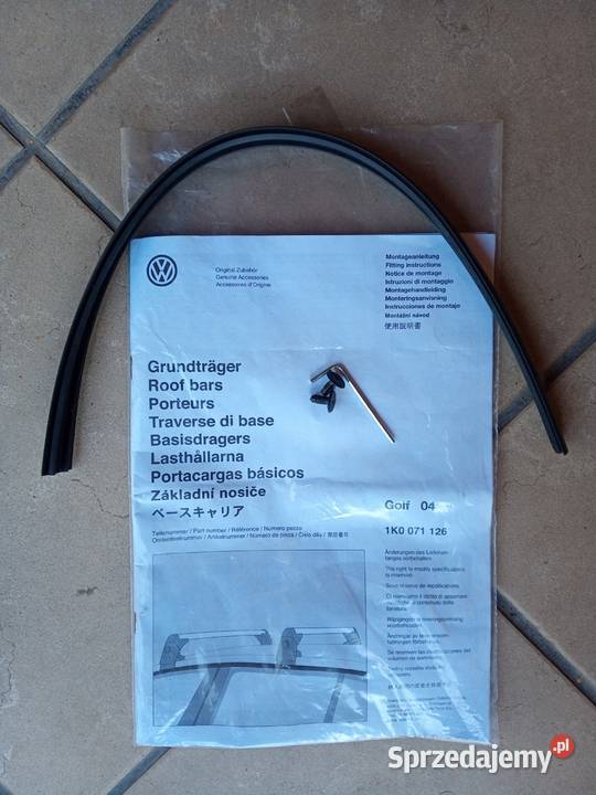 Belki dachowe oryginalne VW Golf V Vl kujawsko-pomorskie Grudziądz