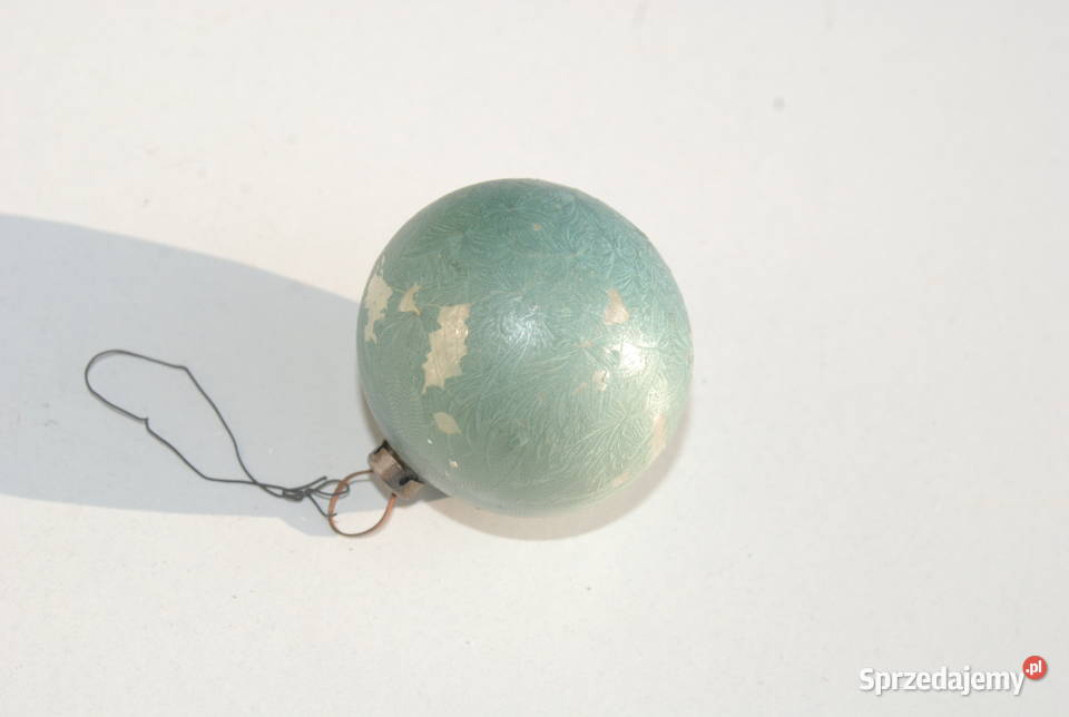 Stara bombka ozdoba choinkowa bańka zielona sprzedam