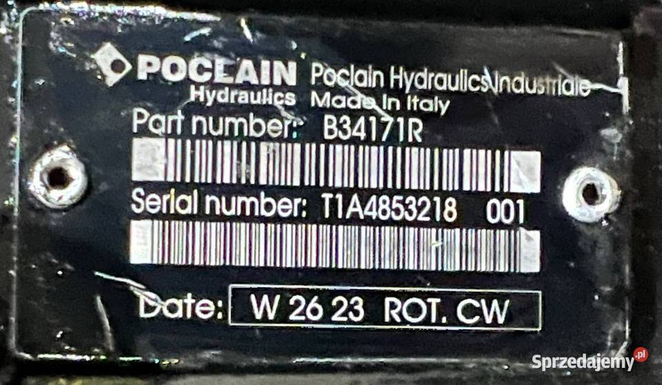POCLAIN B34171R PM2528S4D120635R2208A00FUVSPAES wielkopolskie Poznań sprzedam