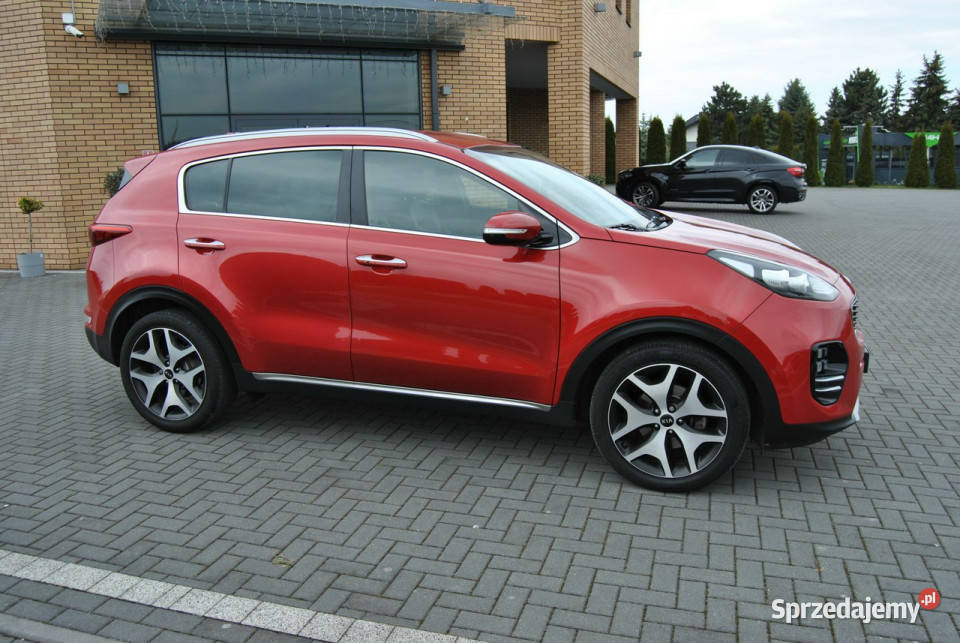 Kia Sportage GTline Kamera cof SKÓRA LEDY GPS asystent pasa ruchu Modliborzyce