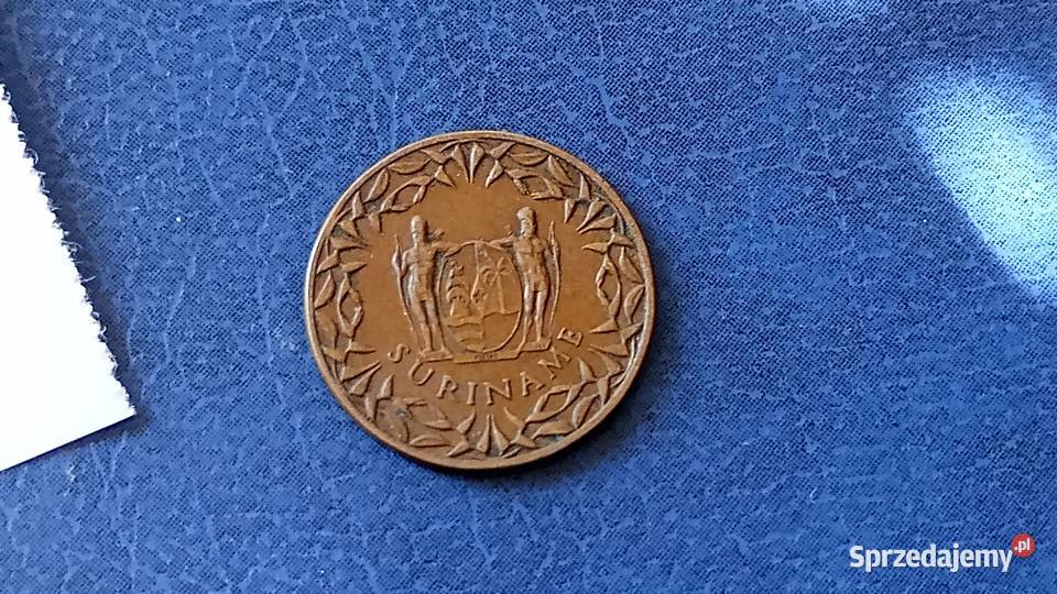 Stare monety 1 cent 1966 Surinam Lesko