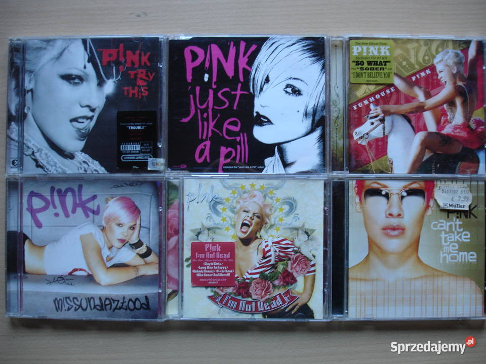 PINK płyty CD lubuskie Zielona Góra