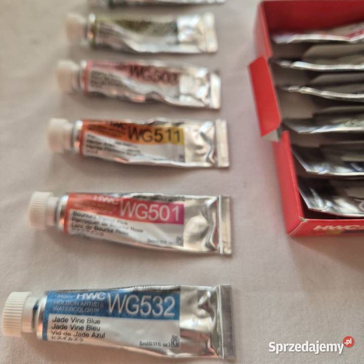 HOLBEIN 12 farb granulujących w tubach Brzesko