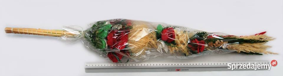 Palma wielkanocna tradycyjna czerwone róże 85 Lublin