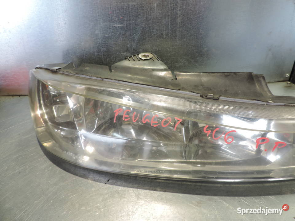 REFLEKTOR LAMPA PRAWY PRZÓD PEUGEOT 406 FL Nowy Sącz