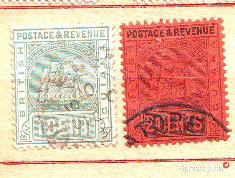 Zn Brytyjska Gujana Mi 111a 2 kas 1905 10 Gliwice