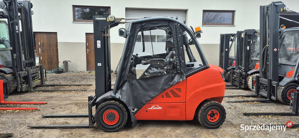 Wózek Widłowy Linde H35D Diesel 2012 Triplex Małkinia Górna