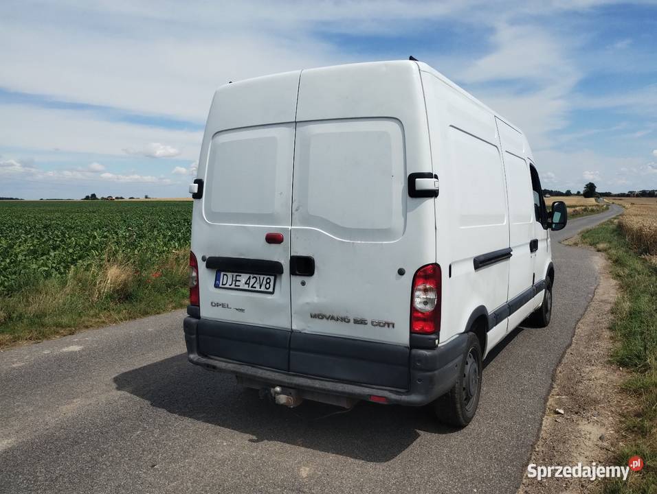 Opel Movano 25 L2H2 2006 hak Świdnica