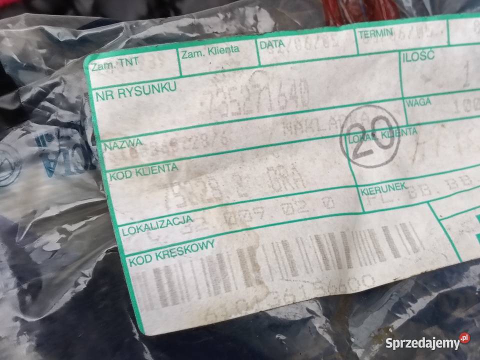 OE Listwy zderzaka przód Fiat Punto 2 II śląskie Chorzów