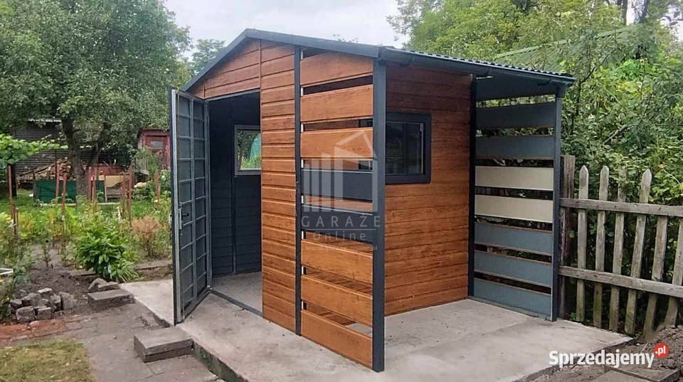 Domek Ogrodowy Schowek Garaż 2x2 wiata 1x2 2x Konin