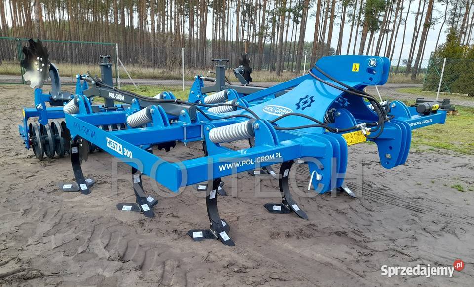 Agregat do uprawy bezorkowej szerokość 3 metry Ełk