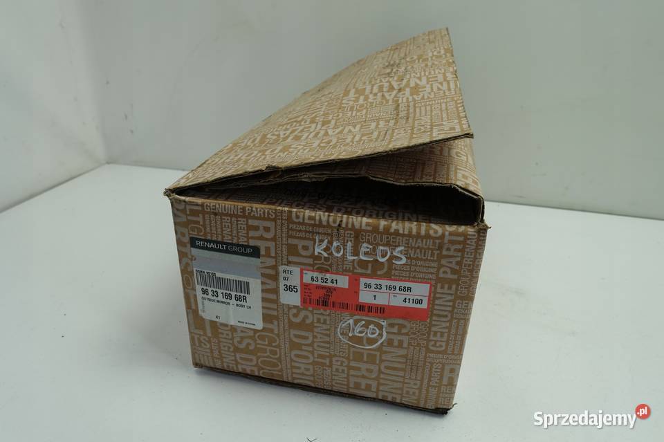 Renault Koleos LUSTERKO lewe KIEROWCY 963316968R Rudka