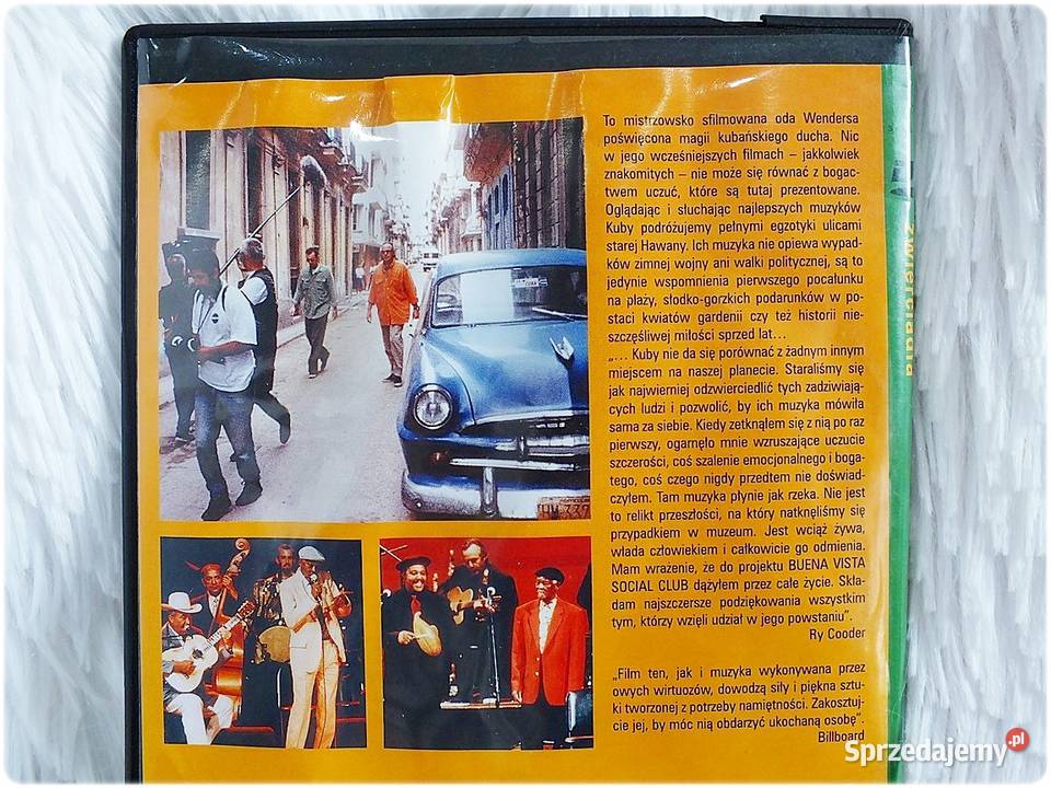 Buena Vista Social Club Film DVD Tradycyjna Żary