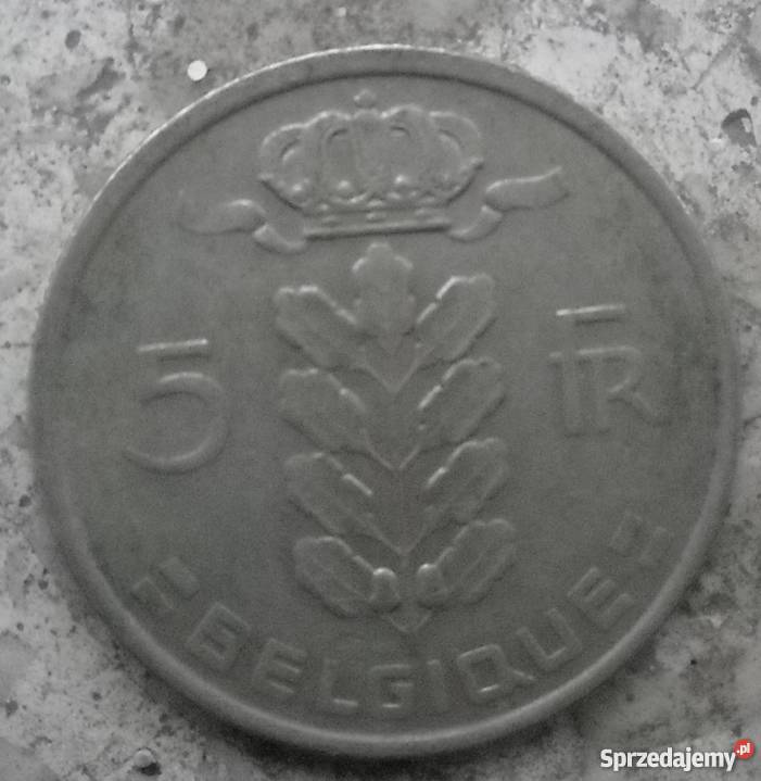 BELGIA5 FRANCS 1972 r BELGIQUE INFRANCH Legionowo