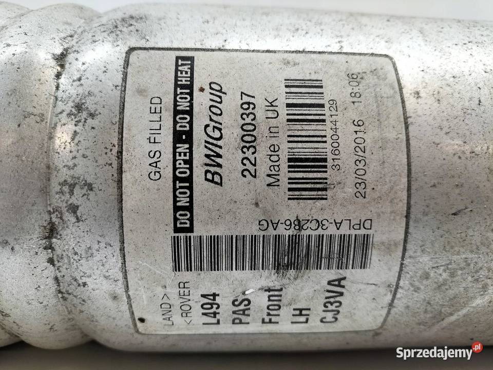 AMORTYZATOR LEWY PRZÓD 30 D L494 Land Rover osobowe